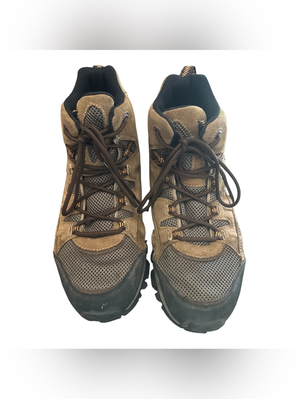Red Head Men's Brown Trail Hiking Shoes - Durable Outdoor Footwear Work Boots